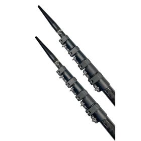 Lee&#39;s 26&#39; Telescoping Carbon Fiber Outrigger Poles f/2" Stainless Steel Tubing